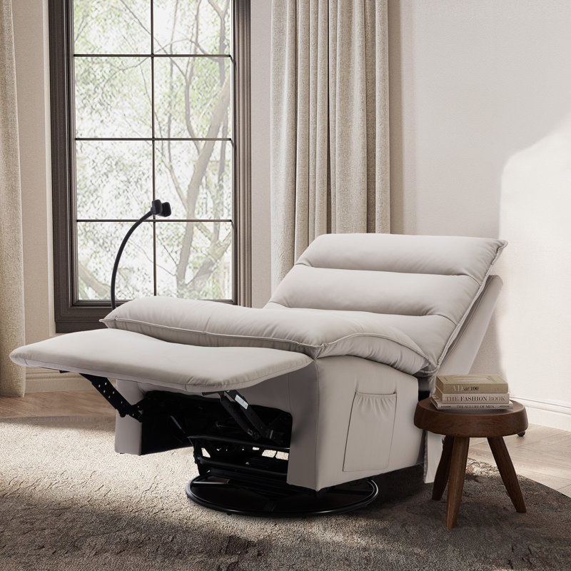 Fauteuil inclinable berçant surdimensionné pour adultes