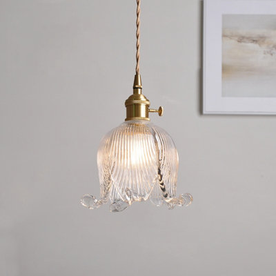Haylea 1 - Light Brass Unique/Statement Pendant