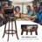 Janette 5 - Person Pedestal Dining Set-1060682617