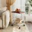 Tray Top Wheel End Table