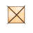 Rustic Lodge 1 - Light Antique Copper Single Pendant