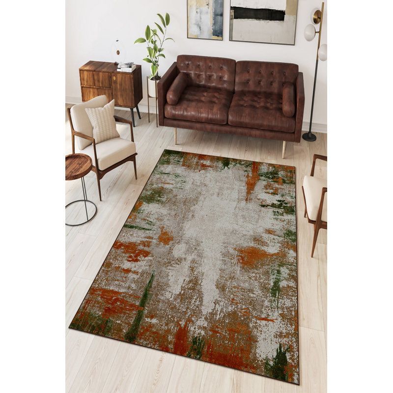 Eco-Friendly Hall Carpet, Grey, 31.5 x 59.1 Inches | 100% Polyester, 650 g/m², 0.2 Inch Pile Height | Antibacterial, Non-Slip PVC Dot Underside, Machine Washable | Perfect for Home Entryways & Living Spaces