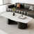 Blanc / gris clair