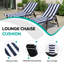 2PCS Coussin de chaise longue pour l'extérieur-1410736094
