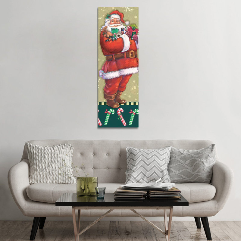 Classic Santa Collection B by Viv Eisner - Wrapped Canvas Panoramic Gallery-Wrapped Canvas Giclée