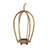 Pumpkin-shaped tabletop candle holder-826232400