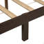 Lit très grand style traditionnel avec tête et pied de lit, lit en bois de pin avec cadre de lit renforcé, brun-1706400251-1706400253