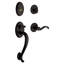 Logan Handleset with Deadbolt and Door Lever and Rosette-22084656-22084657-59711826
