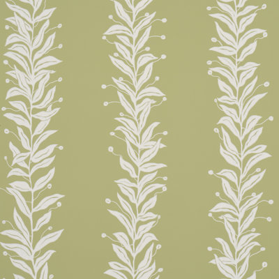 Schumacher x Marian Mcevoy Tendril Stripe Wallpaper