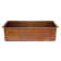 33" Antique Hammered Copper Kitchen Single Basin Sink with Matching Drain and Accessories