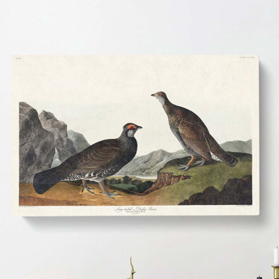 Dusky Grouse by Ohara Koson - Wrapped Canvas