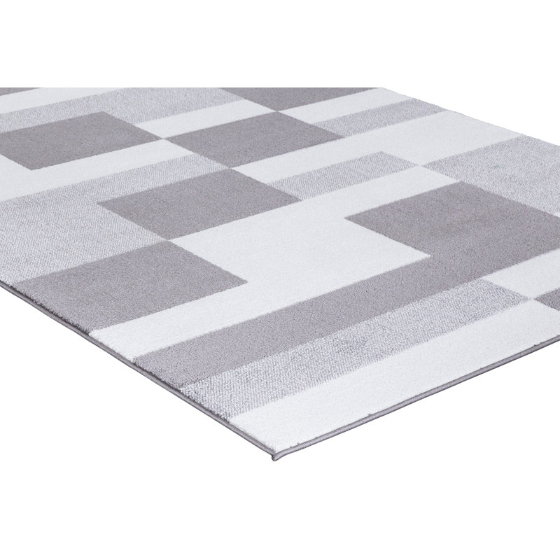 Tapis gris Demetri, Rectangle 5 pi 3 po x 7 pi 3 po