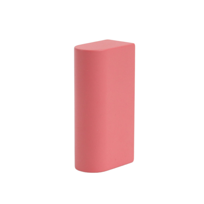 Blush Matte Aluminum Rectangular Cabinet Knob