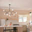 Lustre convertible moderne ajustable avec verre opale-111187530-111187526-111187529