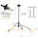 5 - Light Dimmable Modern Linear Chandelier
