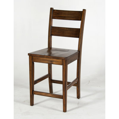 Hardin Counter Stool with Solid Wood Frame