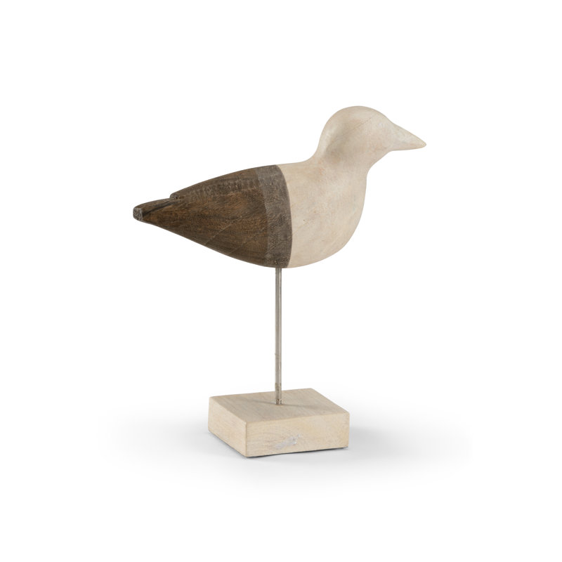 Figurine côtière, H 12 po x l 11,5 po x P 4 po