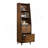Narrow Bookcase, Brown Finish