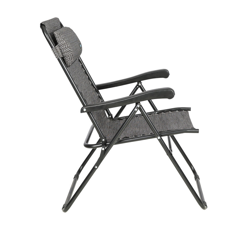 Ghorgie Folding Zero Gravity Chair, Gray