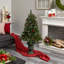 Arbre de noël artificiel pin vert 4 pi avec 100 lumières presque naturel