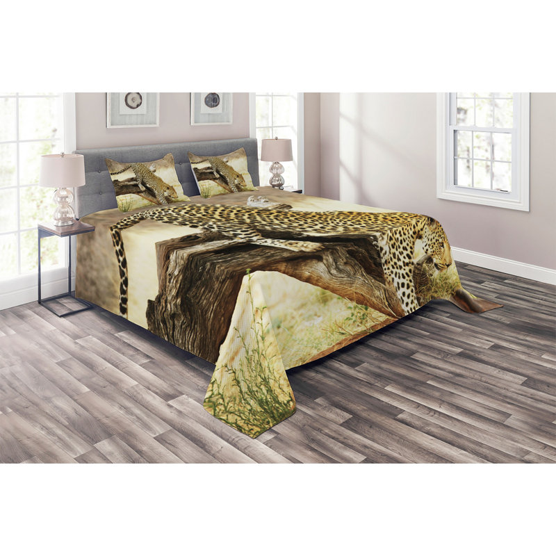 Coverlet, King Bedspread + 2 Shams