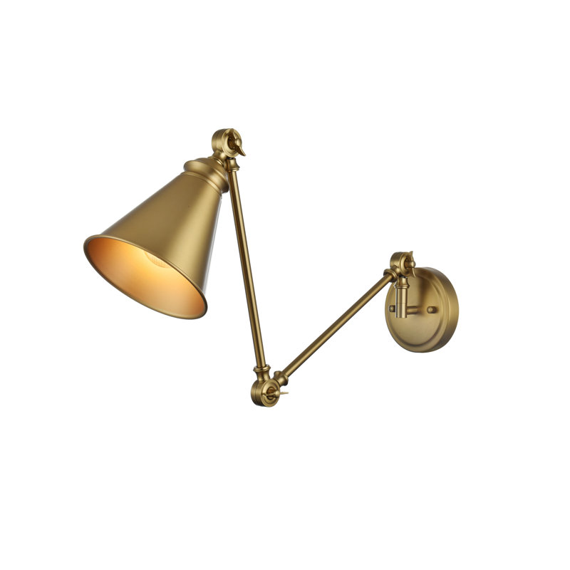 Allida Wall Sconces, Satin Gold