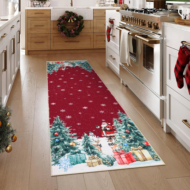 Washable Area Rug, 60x180cm