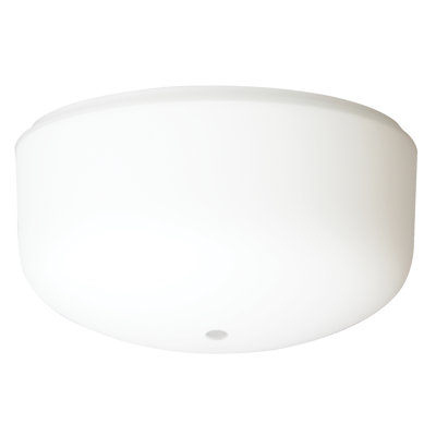 Glass Pendant Shade in White