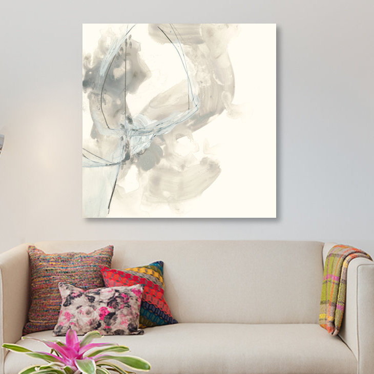« divination i », reproduction sur toile, H 37 po x l 37 po x P 1,5 po, Pas de tapis, Toile tendue