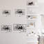 Silhouette, silhouette, sérénade, profils humains, décoration murale abstraite, décoration murale-124838608-124838610