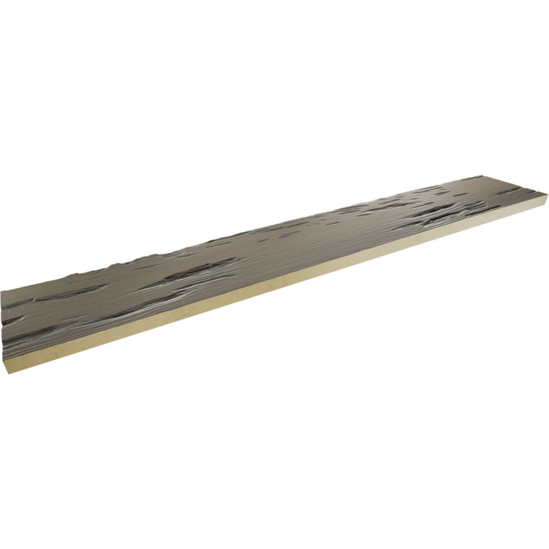 Planche en faux bois Pecky Cypress Endurathane, Chêne des récoltes, H 4 po x l 72 po x P 1 po