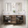 Sawyer 72'' Double Bathroom Vanity with Quartz Top