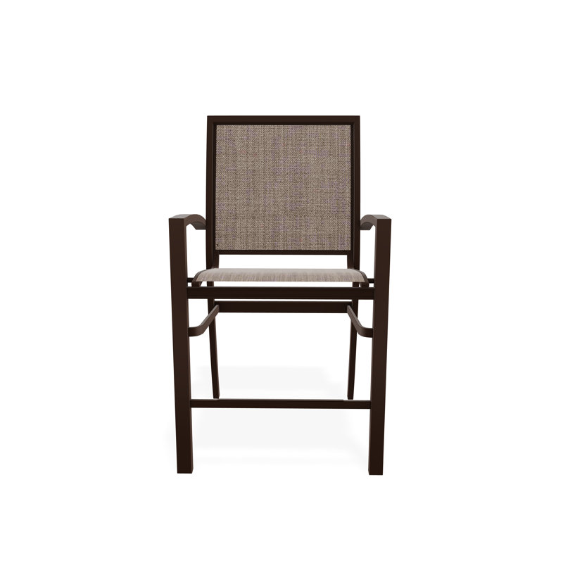 Tabouret de comptoir d'extérieur 26 po Kendall, Kona, Fenouil Augustine Sunbrella®