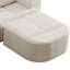 Canapé modulaire modulaire avec méridienne, structure en mousse complète, conception d'emballage par compression, revêtement en tissu tissé, canapé moderne surdimensionné pour le salon-1259180394