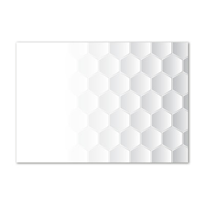 Hexagons Background - Wrapped Canvas Print