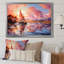 «Clouds Whimsical Wanderers - Nautical & Beach», reproductions d'art mural-1852739701-1852739706