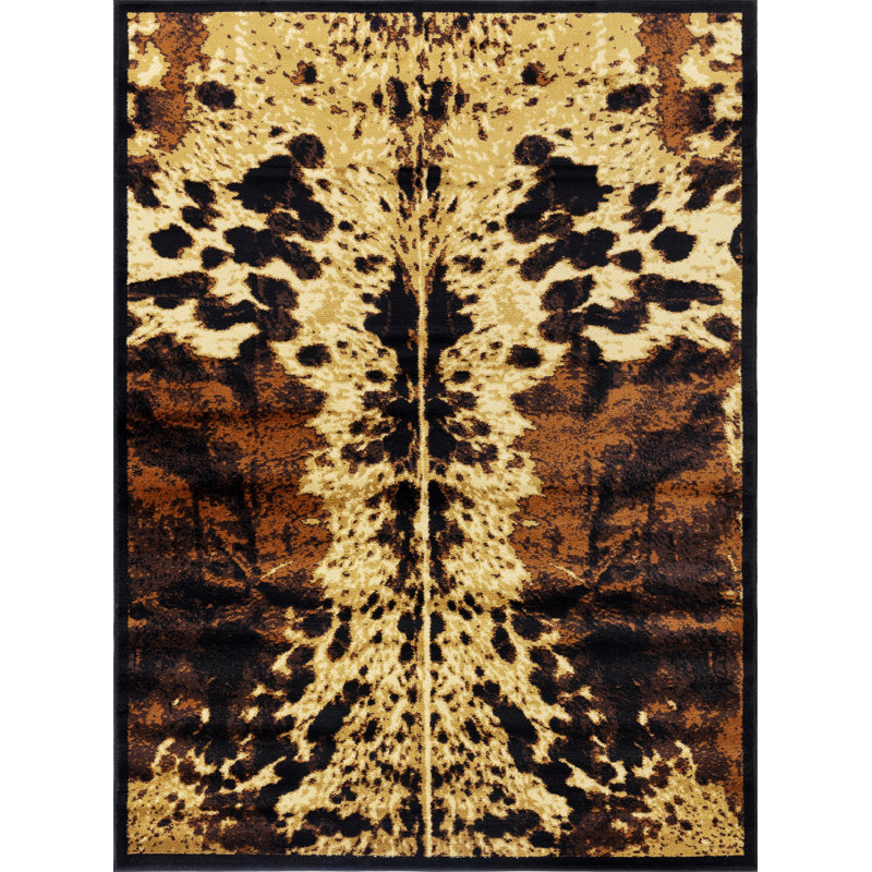 Rectangle Rug, Area Rug For Bedroom, Office And Living Room, Rectangle 5'3" x 7'3"