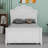 Wood Platform Bed With Headboard