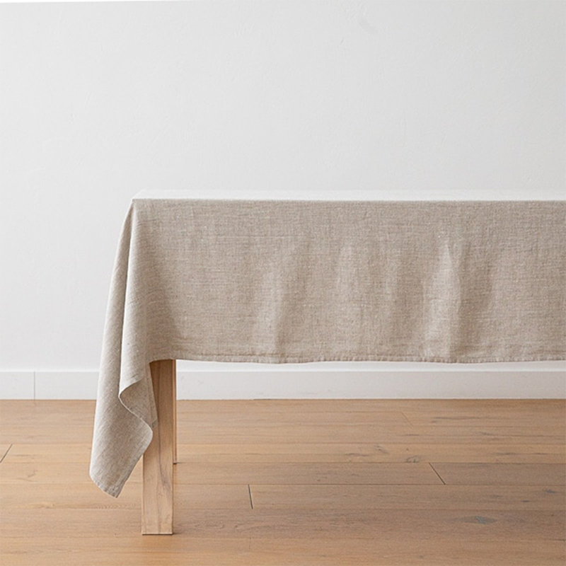 Kasani Dining Linens, Natural, 40" W x 56" L