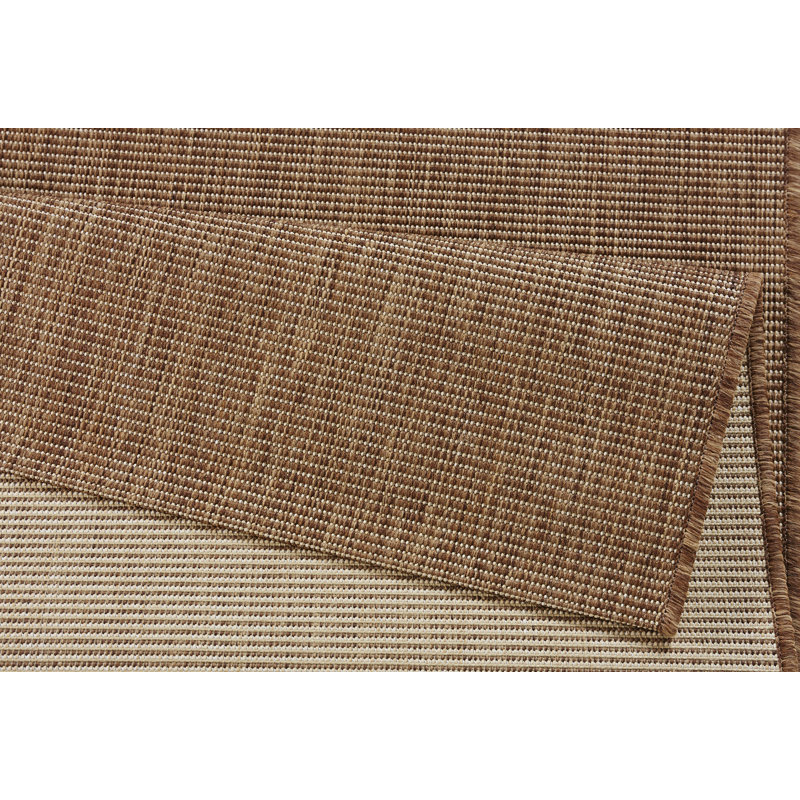 Meadow Flatweave Brown Rug, Rectangle 160 x 230cm
