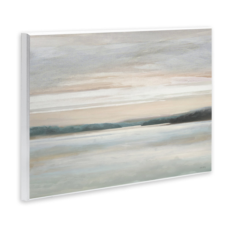 Plaque murale Mute Lake Abstraction, design par Amber Sterling, H 10 po x l 15 po