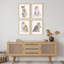 "Watercolor Cat Portraits Realistic Pet Illustration Modern Decor" 4 pièces-101520347-101520349