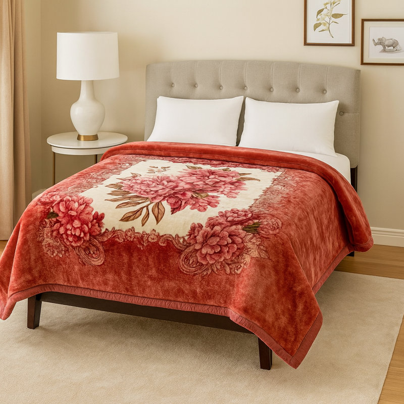 Plush Fleece Blanket – All-Year Warm, Soft & Cozy