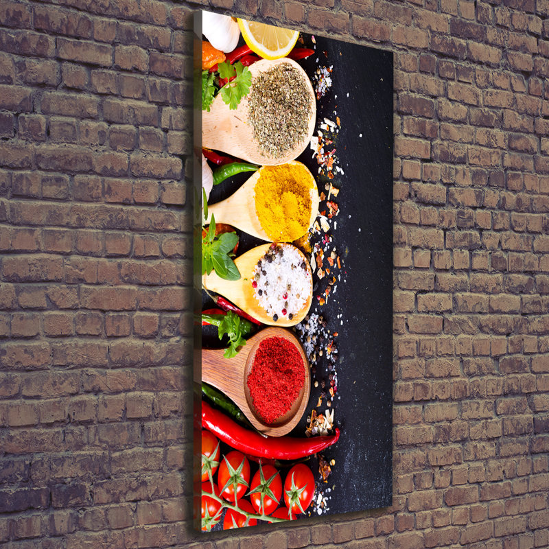 Spices - Wrapped Canvas Print