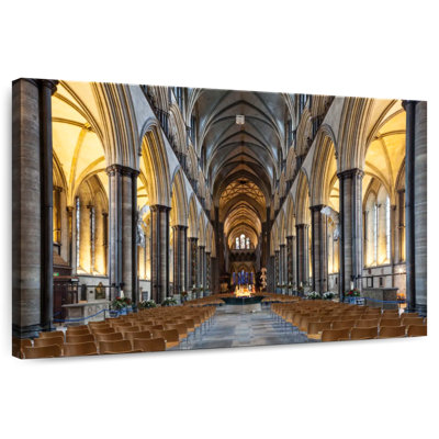 Adella Nave Of Salisbury Cathedral