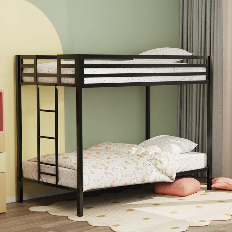 Mason Twin Over Twin Bunk Bed, Twin Over Twin