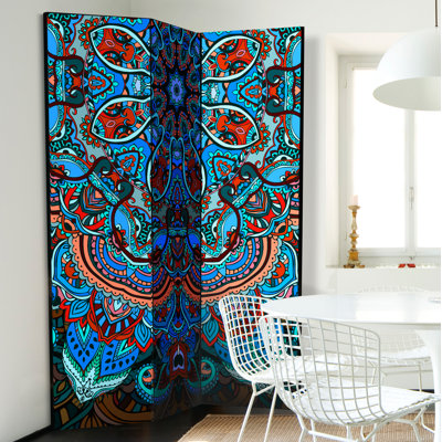 Dhruv Solid Wood Folding Room Divider