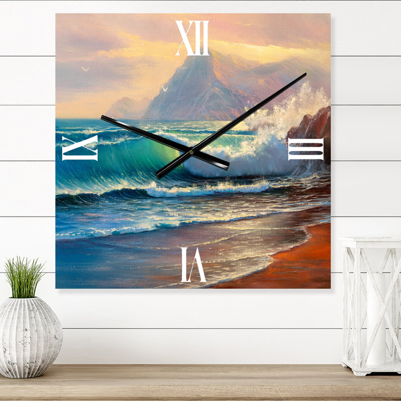 Horloge murale matin, Grand