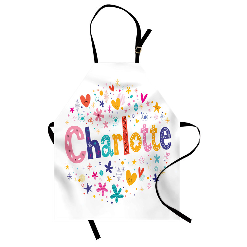 No Pattern Bib Apron