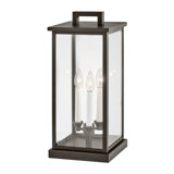 Hinkley Weymouth 20.25" Three-Light 12v Outdoor Pier Mount Lantern